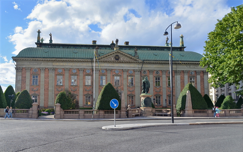 23 - The House of Nobility (Riddarhuset) in Stockholm, Sweden, a historic building used by the Swedish nobility